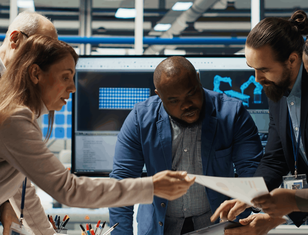 solar-panels-plant-shareholders-talking-about-business